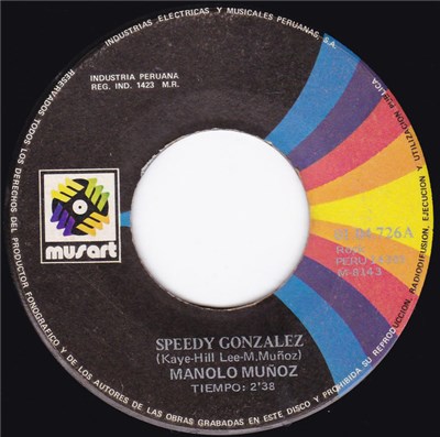 Manolo Muñoz - Speedy Gonzalez / La Pera Madura download mp3 flac