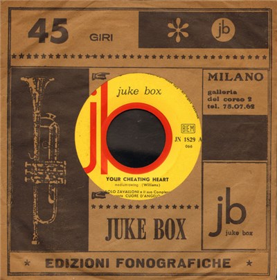Paolo Zavalloni E Il Suo Complesso canta Cuore D'Angelo - Your Cheating Heart / Bolero download mp3 flac