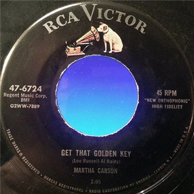 Martha Carson - Get That Golden Key / He Was There download mp3 flac