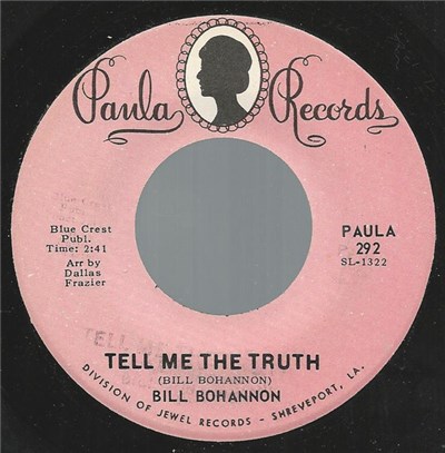 Bill Bohannon - Tell Me The Truth download mp3 flac