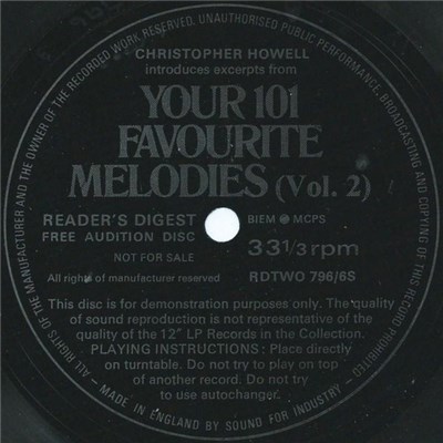 Christopher Howell - Your 101 Favourite Melodies (Vol. 2) download mp3 flac