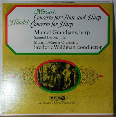 Marcel Grandjany, Samuel Baron, Musica Æterna Orchestra, Frederic Waldman - Concerto For Flute And Harp / Concerto For Harp download mp3 flac