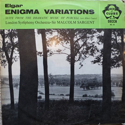 Elgar, The London Symphony Orchestra, Strings Of The London Symphony Orchestra, Sir Malcolm Sargent - Variations On An Original Theme, Op. 36 / Suite From The Dramatic Music Of Purcell download mp3 flac