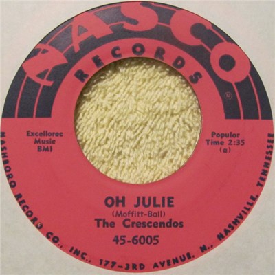 The Crescendos - Oh Julie / My Little Girl download mp3 flac