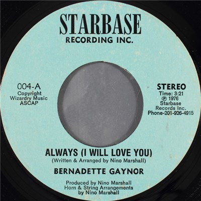 Bernadette Gaynor - Always (I Will Love You) download mp3 flac