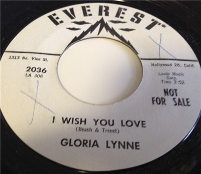 Gloria Lynne - I Wish You Love download mp3 flac