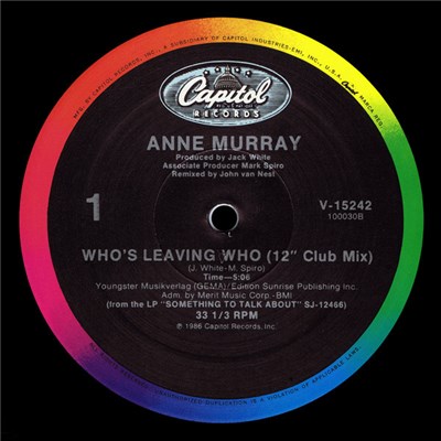Anne Murray - Who's Leaving Who (12" Club Mix) download mp3 flac