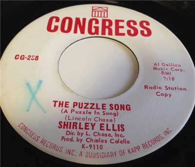 Shirley Ellis - The Puzzle Song / I See It, I Like It, I Want It download mp3 flac