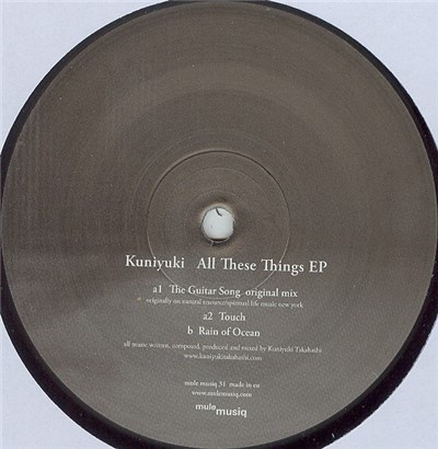 Kuniyuki - All These Things EP download mp3 flac