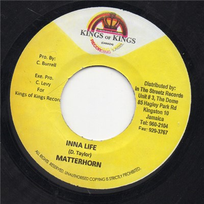 Tony Matterhorn - Inna Life download mp3 flac