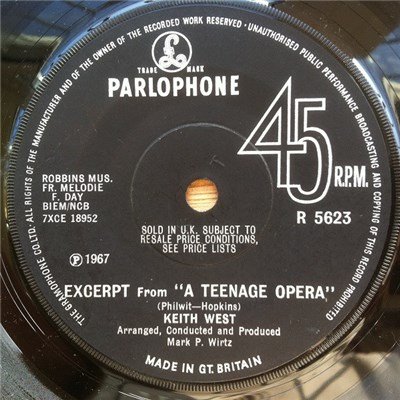 Keith West / Mark Wirtz Orchestra - Excerpt From "A Teenage Opera" download mp3 flac