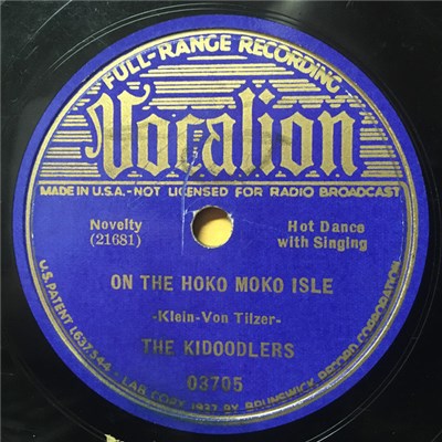 The Kidoodlers - On The Hoko Moko Isle / Riding On The Old Ferris Wheel download mp3 flac