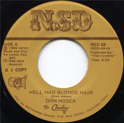Don Hosea - Hell Had Blonde Hair download mp3 flac