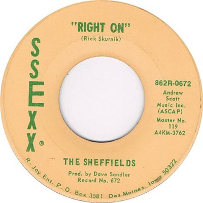 The Sheffields - "Right On" download mp3 flac