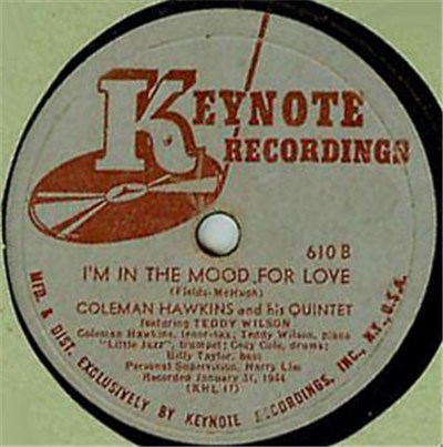 Coleman Hawkins And His Quintet Featuring Teddy Wilson - "Bean" At The Met / I'm In The Mood For Love download mp3 flac