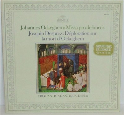 Johannes Ockeghem / Josquin Desprez - Pro Cantione Antiqua, London - Missa Pro Defunctis / Déploration Sur La Mort D'Ockeghem download mp3 flac