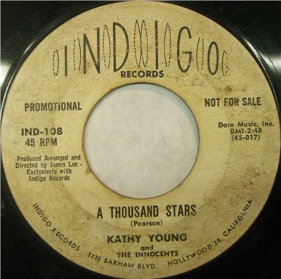 Kathy Young And The Innocents - A Thousand Stars / Eddie My Darling download mp3 flac