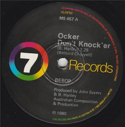 Bebop - Ocker Don't Knock 'Er download mp3 flac
