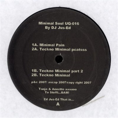 DJ Jus-Ed - Minimal Soul download mp3 flac