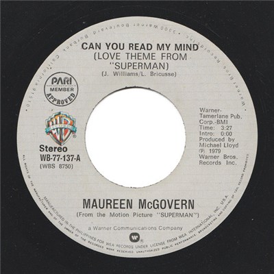 Maureen McGovern - Can You Read My Mind (Love Theme From "Superman") download mp3 flac