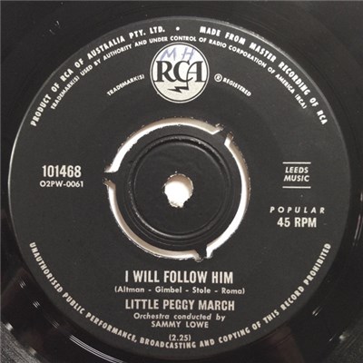 Little Peggy March - I Will Follow Him download mp3 flac