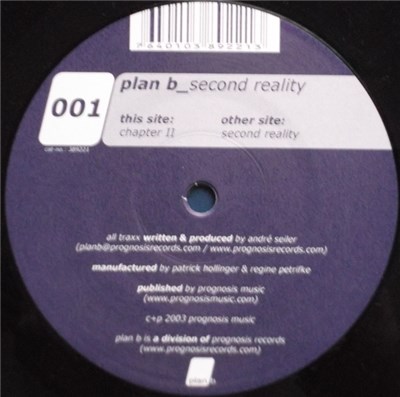 Plan B - Second Reality / Chapter II download mp3 flac