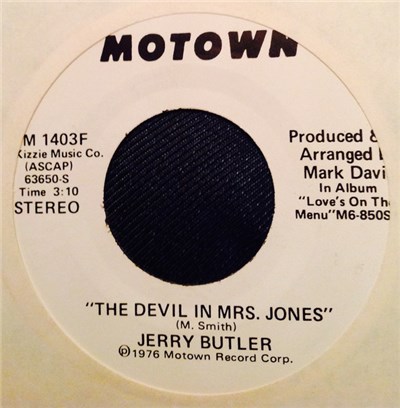 Jerry Butler - The Devil In Mrs. Jones download mp3 flac