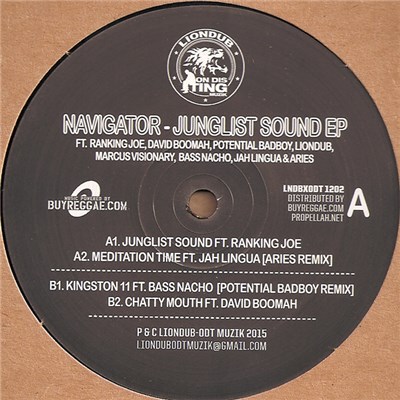 Navigator Feat. Ranking Joe, David Boomah, Potential Badboy, LionDub, Marcus Visionary, Bass Nacho, Jah Lingua & Aries - Junglist Sound EP download mp3 flac
