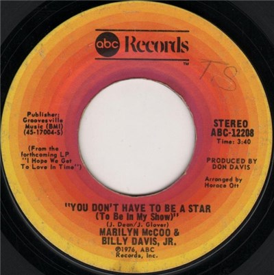Marilyn McCoo & Billy Davis Jr. - You Don't Have To Be A Star (To Be In My Show) / We've Got To Get It On Again download mp3 flac
