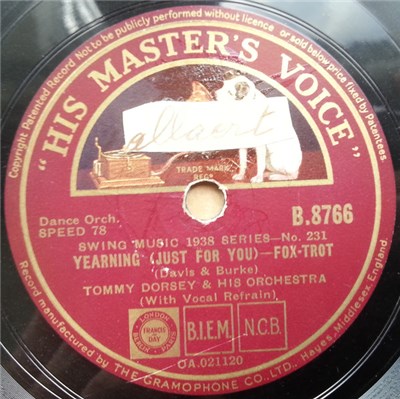 Tommy Dorsey And His Orchestra - Yearning (Just For You) / Comin' Through The Rye download mp3 flac