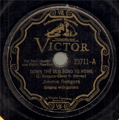 Jimmie Rodgers - Down The Old Road To Home / Hobo's Meditation download mp3 flac