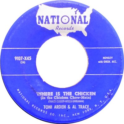 Toni Arden & Al Trace, Happy Lewis, Edna Mae Harris - Where Is The Chicken (In The Chicken Chow-Mein) download mp3 flac