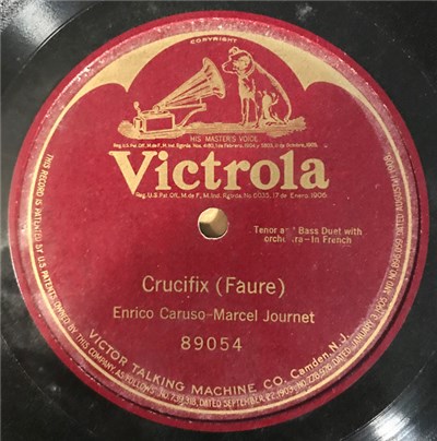 Enrico Caruso - Marcel Journet - Crucifix (Faure) download mp3 flac