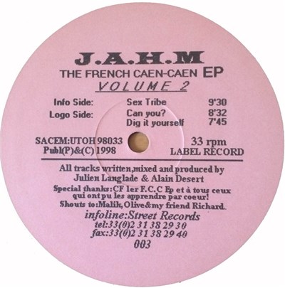 J.A.H.M. - The French Caen-Caen EP Volume 2 download mp3 flac