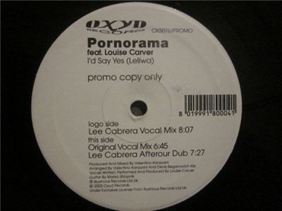 Pornorama Feat. Louise Carver - I'd Say Yes (Leliwa) download mp3 flac