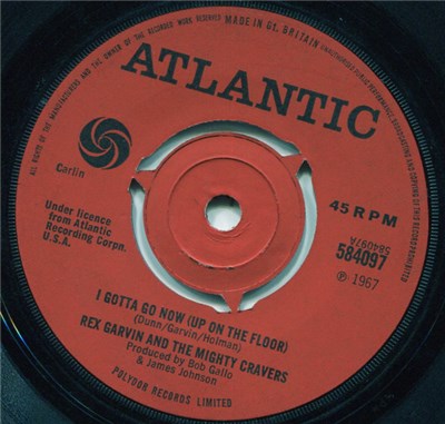 Rex Garvin And The Mighty Cravers - I Gotta Go Now (Up On The Floor) download mp3 flac