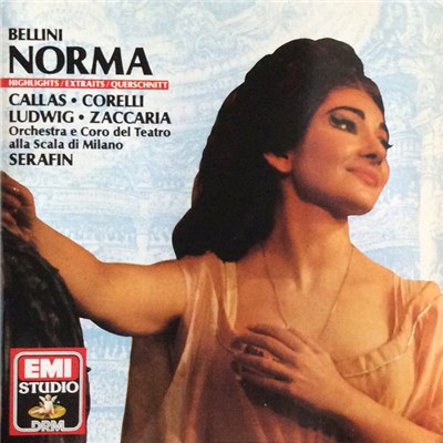 Bellini, Callas, Corelli, Ludwig, Zaccaria, Orchestra e Coro Del Teatro Alla Scala, Serafin - Norma - Highlights / Extraits / Querschnitt download mp3 flac