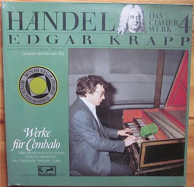 Händel - Edgar Krapp - Das Clavierwerk 4 - Werke Für Cembalo download mp3 flac