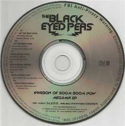 The Black Eyed Peas - Invasion Of Boom Boom Pow Megamix EP download mp3 flac