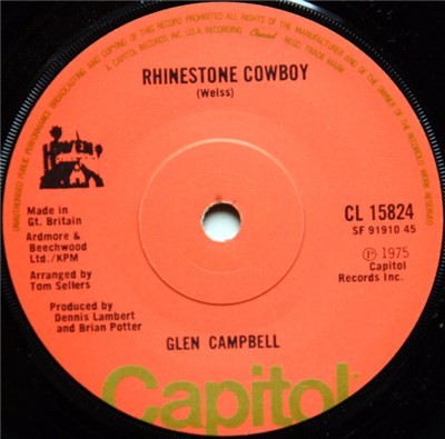 Glen Campbell - Rhinestone Cowboy / Lovelight download mp3 flac