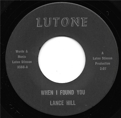 Lance Hill - When I Found You / Just Take Back Your Heart download mp3 flac