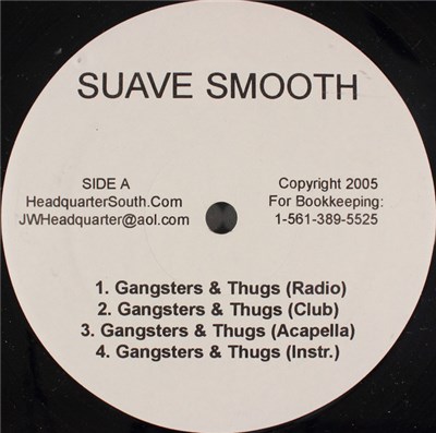 Suave Smooth - Gangsters & Thugs / Come On download mp3 flac