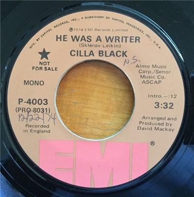 Cilla Black - He Was A Writer download mp3 flac