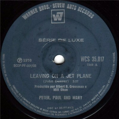 Peter, Paul And Mary - Leaving On A Jet Plane / The House Song download mp3 flac