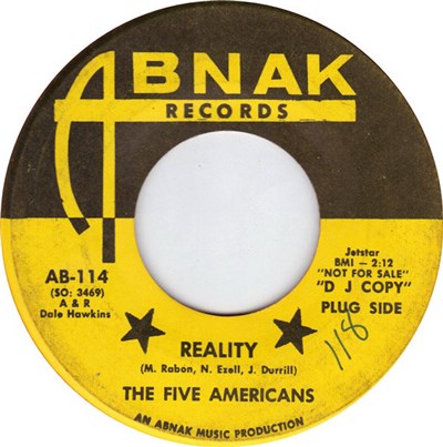 The Five Americans - Reality download mp3 flac
