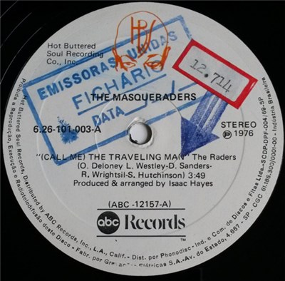The Masqueraders - (Call Me) The Traveling Man / Sweet Sweetning download mp3 flac