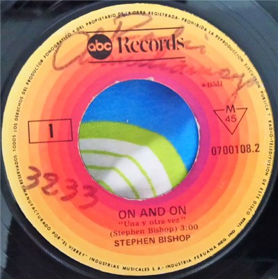 Stephen Bishop - On And On / Rock And Roll Slave download mp3 flac