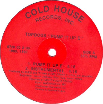 Topdogs / T Fresh And The Boys - Pump It Up E / Cause You My Lady download mp3 flac