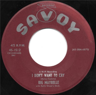 Big Maybelle - All Of Me / I Don't Want To Cry download mp3 flac