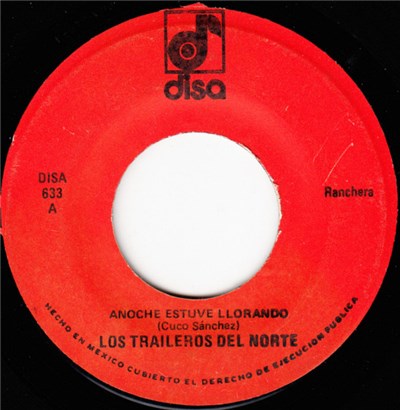 Los Traileros Del Norte - Anoche Estuve Llorando download mp3 flac